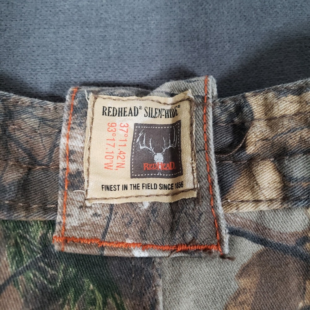 RedHead Cargo Pants Mens 2XL Camo Silent-Hide Realtree Hunting Trousers - Picture 3 of 11